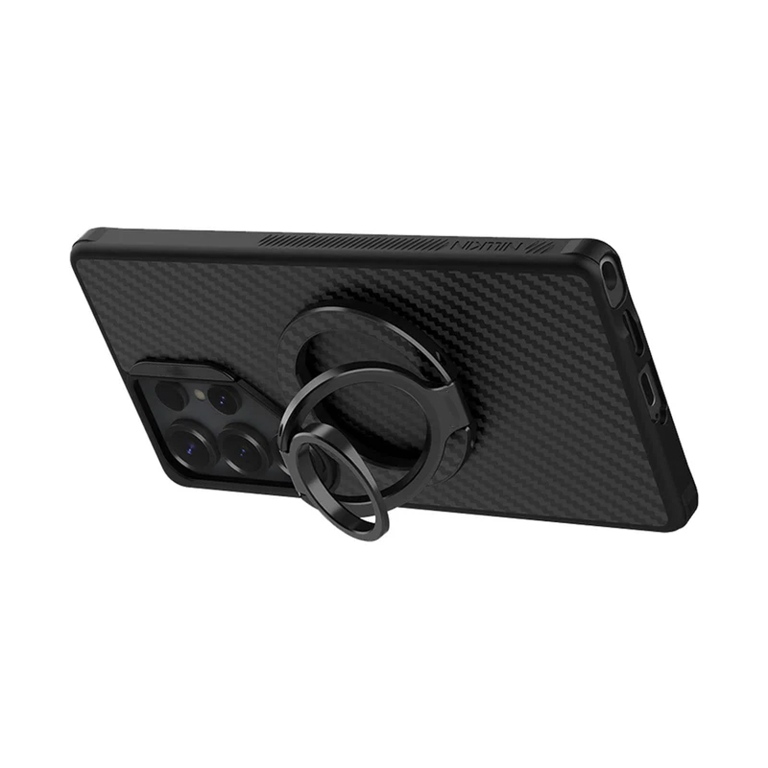 Triple Loop Rotatable Magnetic Phone Grip, Ultra-Slim Foldable Smartphone Holder With Multi-Angle Support Holder