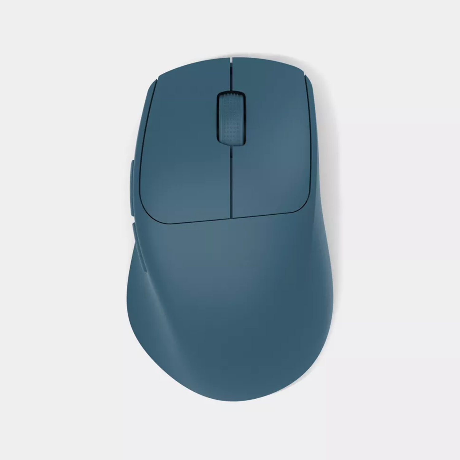Curved Profile Rechargeable Wireless Mouse, Multi-Button Cordless Cursor With Neat Cable-Free Layout For Home And Workplace