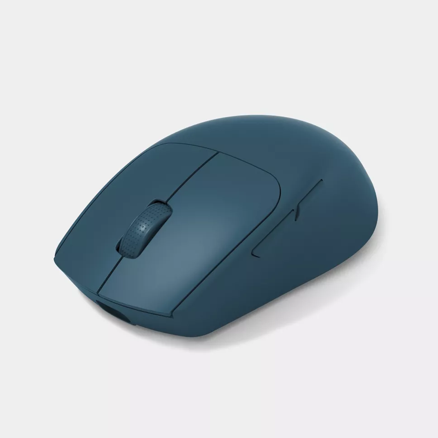 Curved Profile Rechargeable Wireless Mouse, Multi-Button Cordless Cursor With Neat Cable-Free Layout For Home And Workplace