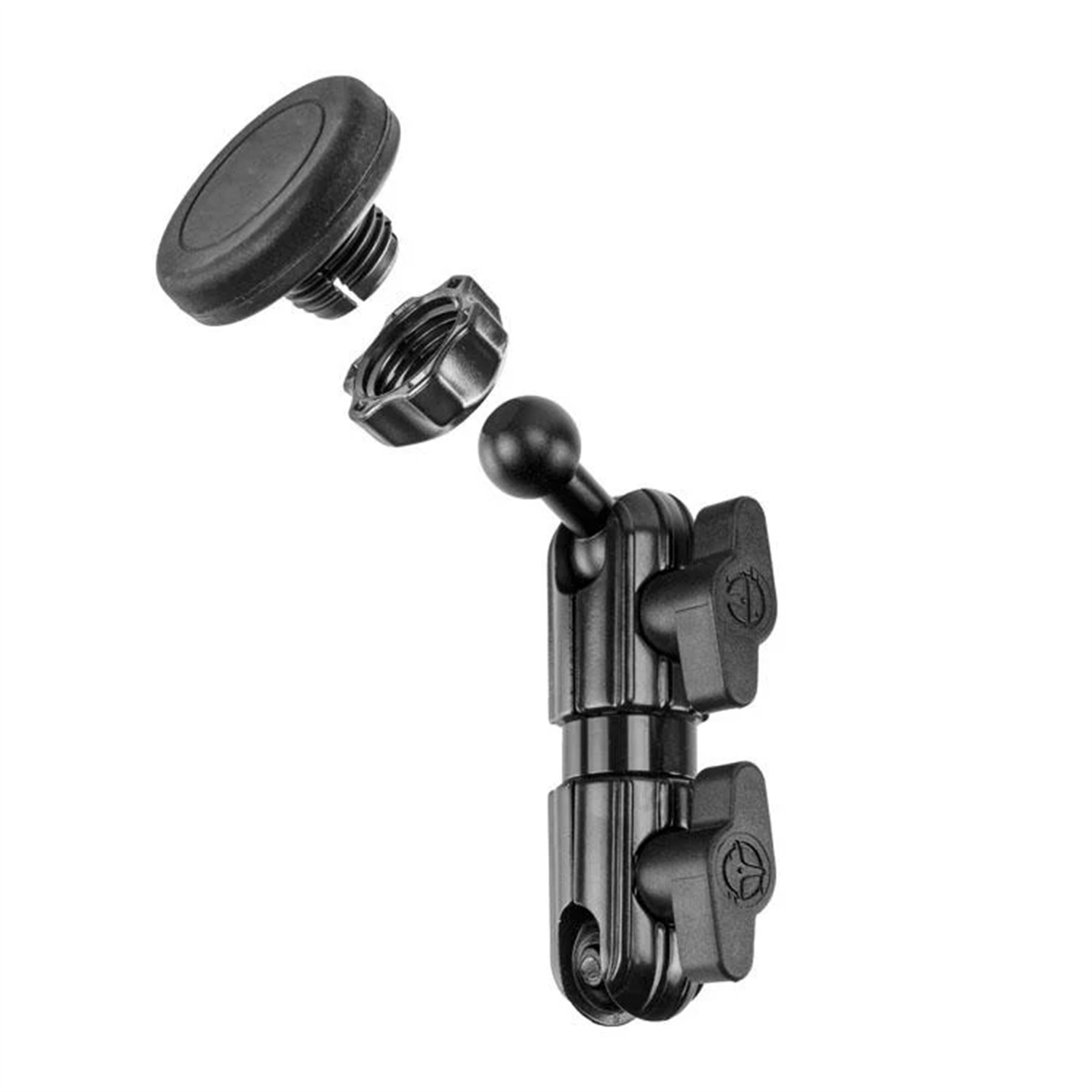 Magnetic Smartphone Mount With Dual Joint Adjustable Extension Arm, Multi-Angle Universal Device Support Bracket