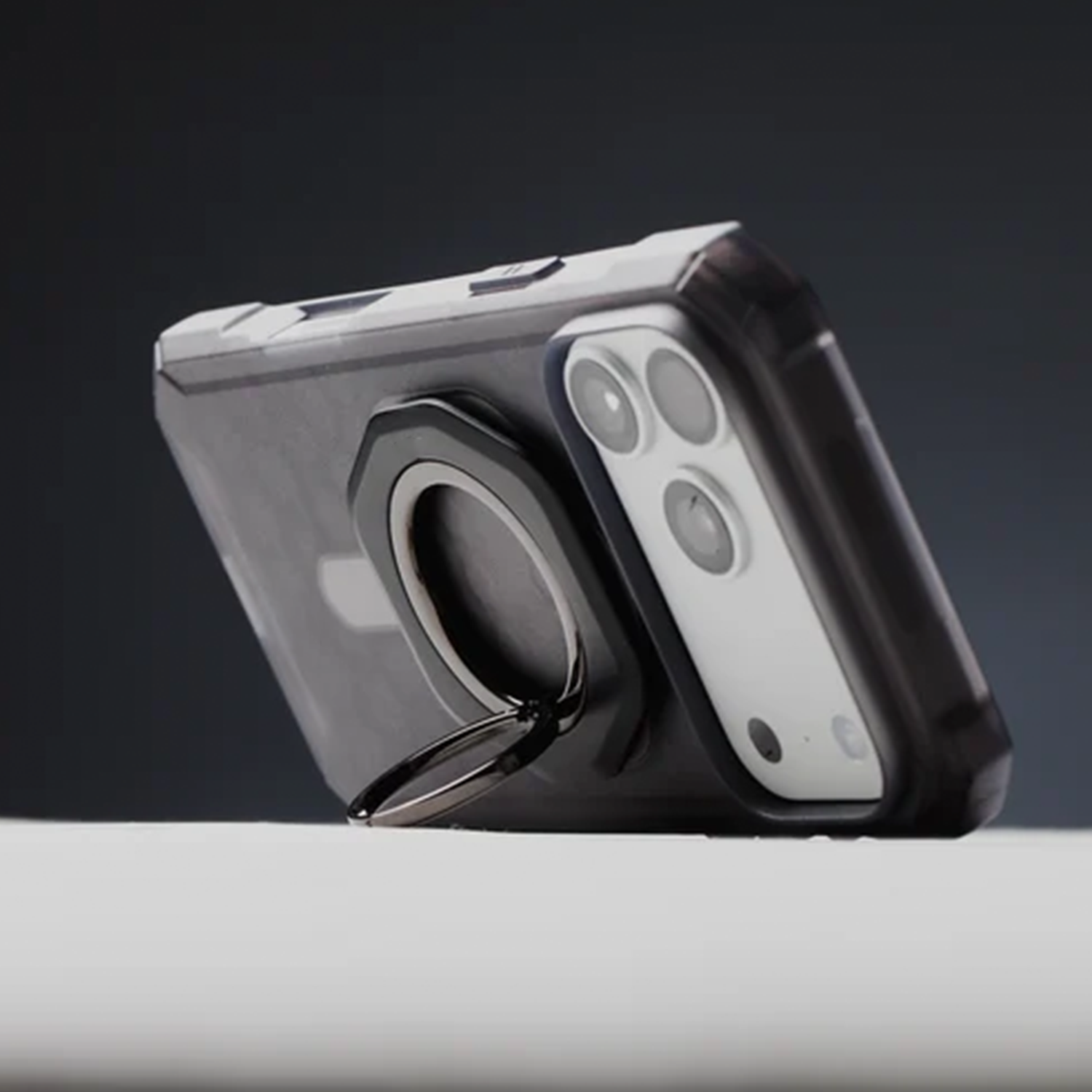 Magnetic Rotating Ring Grip Holder, Dual-Purpose Phone Kickstand For MagSafe Compatible Smartphones