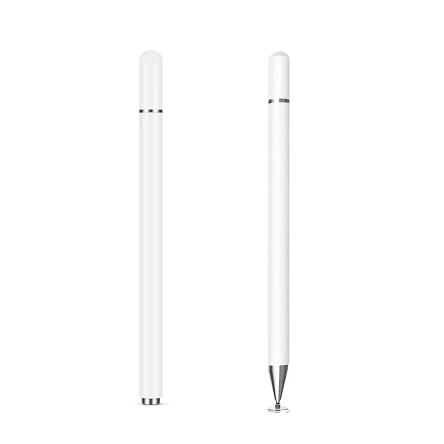 Universal Capacitive Touch Stylus With Interchangeable Disc Tips, Multi-Device Compatible Touchscreen Input Pen