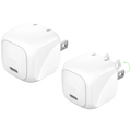 2 Pack 20W USB-C PD Compact Fast Charging Wall Charger